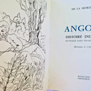 Curiosa DE LA MORLIERE. ANGOLA. Histoire indienne. Ouvrage sans vraisemblance.