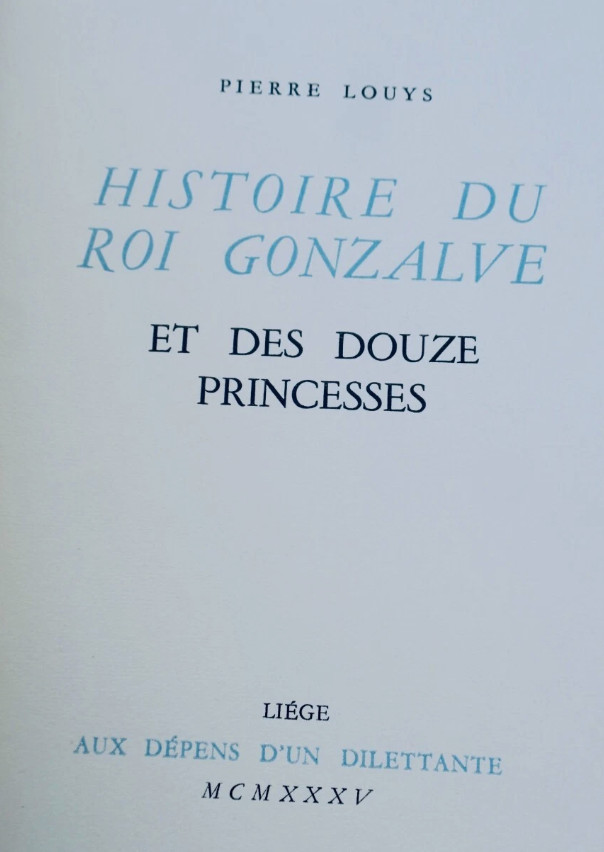 Curiosa Histoire du Roi Gonzalve et des Douze Princesses – Image 4