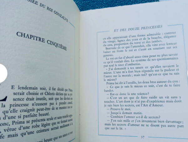 Curiosa Histoire du Roi Gonzalve et des Douze Princesses