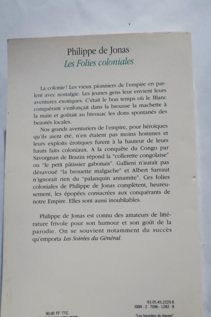 Colonial Follies: Historical Curiosities