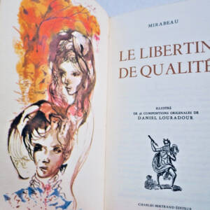 Curiosa Mirabeau Le libertin de qualité