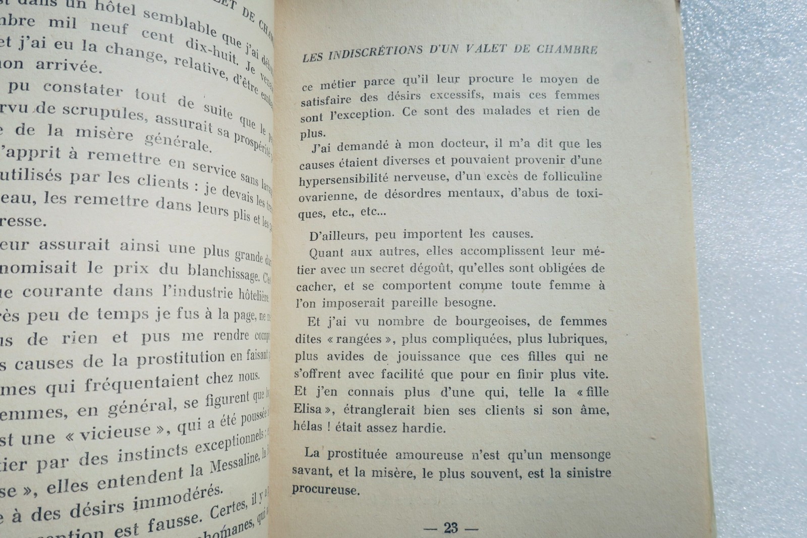A Valet's Indiscreet Confessions<span class="lla-card-orig-wrap"><span class="lla-card-orig">❦ curiosa Monsieur PIERRE Indiscrètions d’un Valet de chambre</span></span> - La Librairie Antique