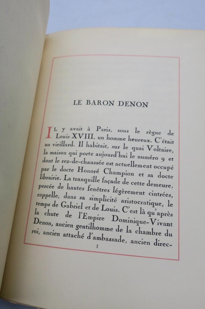 Illustrated Tale by VIVANT-DENON
