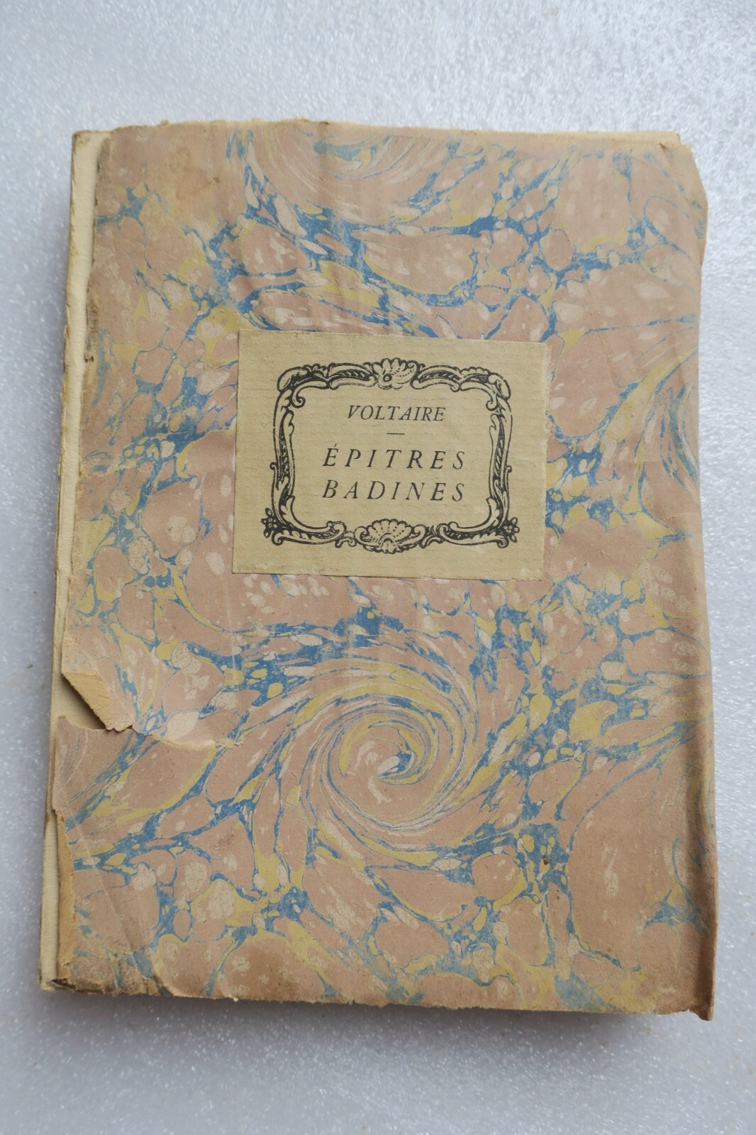 Curiosa VOLTAIRE Epitres badines - La Librairie Antique