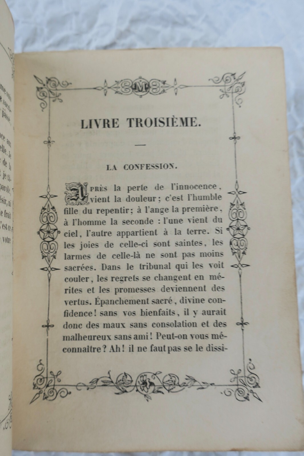 Superb morocco binding for first communion - Image 6