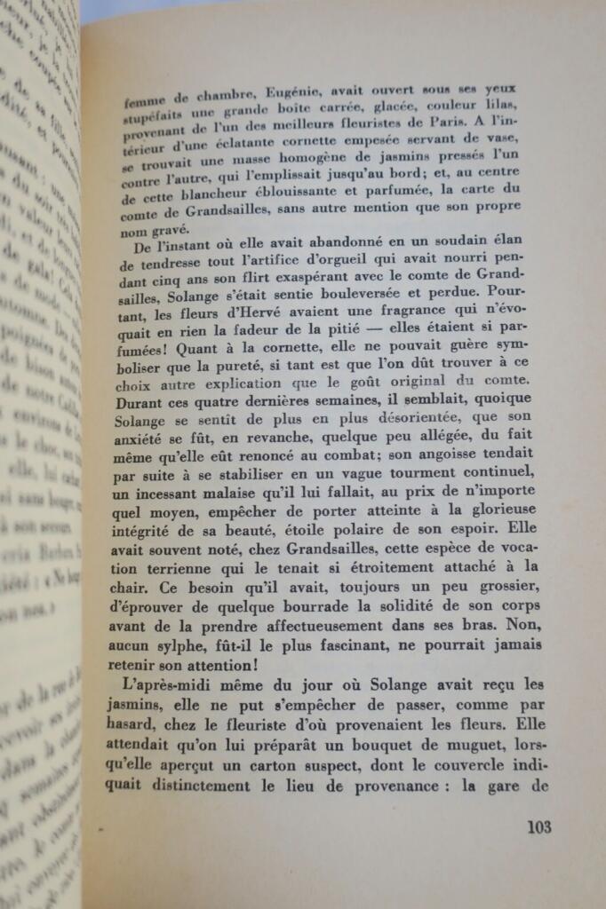 DALI (Salvador). Visages cachés. Roman