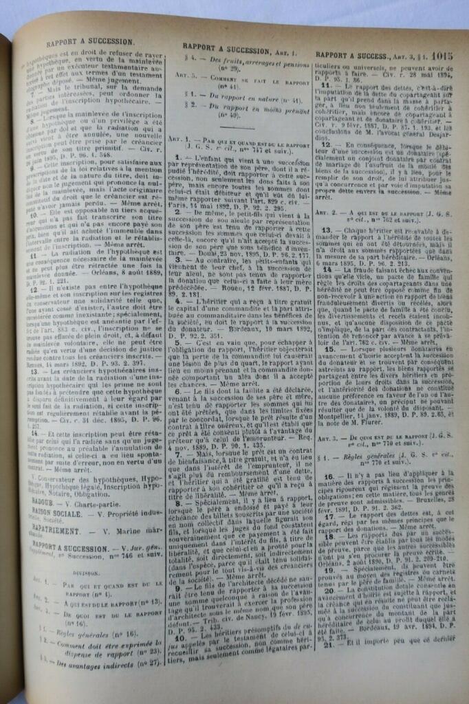 Allgemeine Rechtsprechung Register 1887-1897