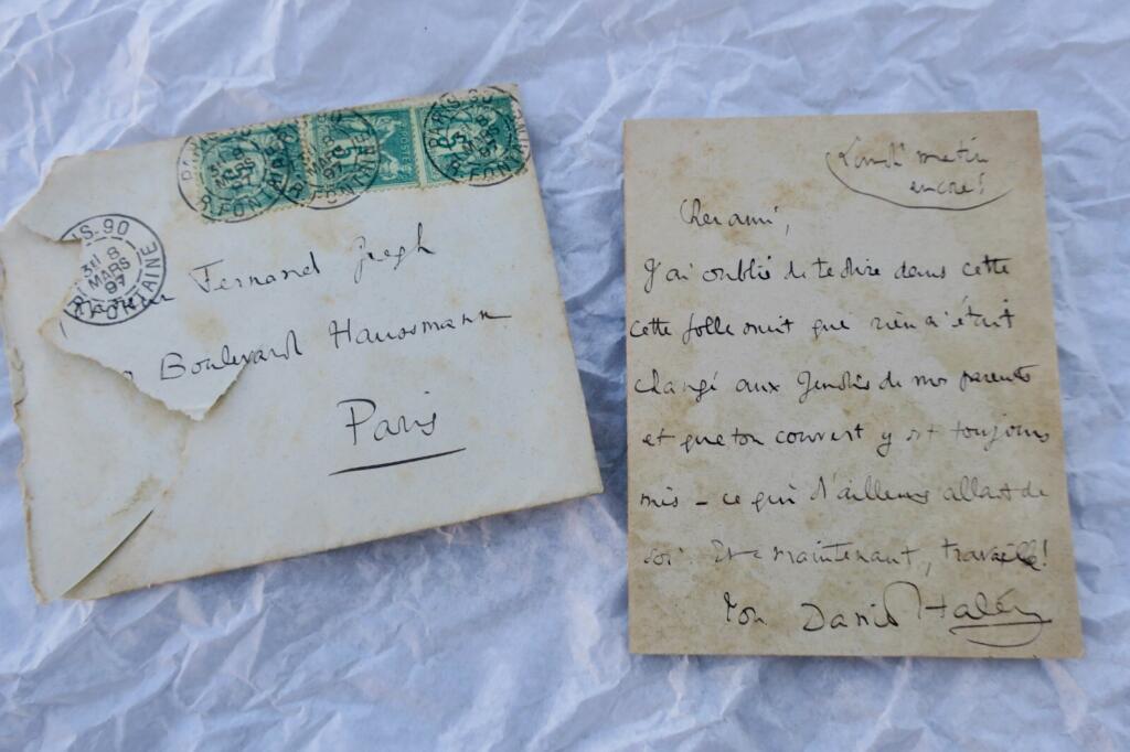 Daniel Halévy lettre autographe signée