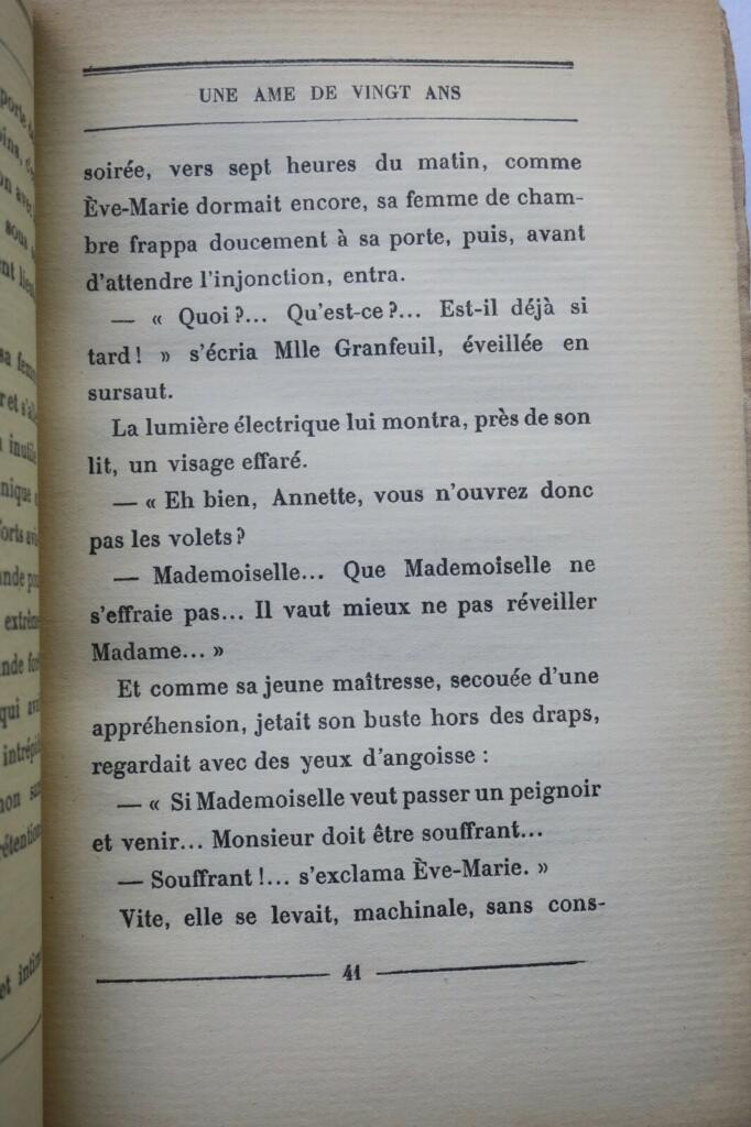 Eine Seele von zwanzig Jahren