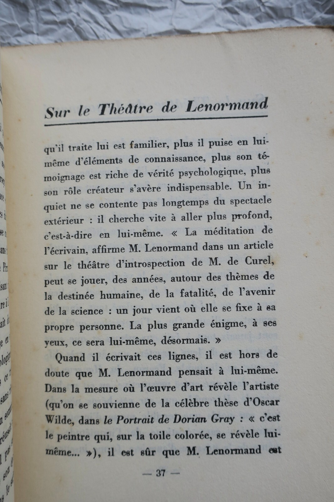 Insights into H.-R. Lenormand's theater - Image 4