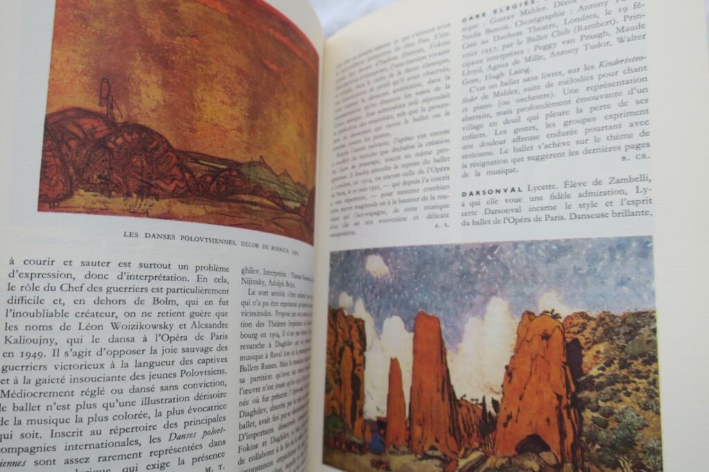 danse Dictionnaire du ballet moderne 1957