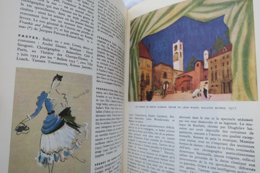 danse Dictionnaire du ballet moderne 1957