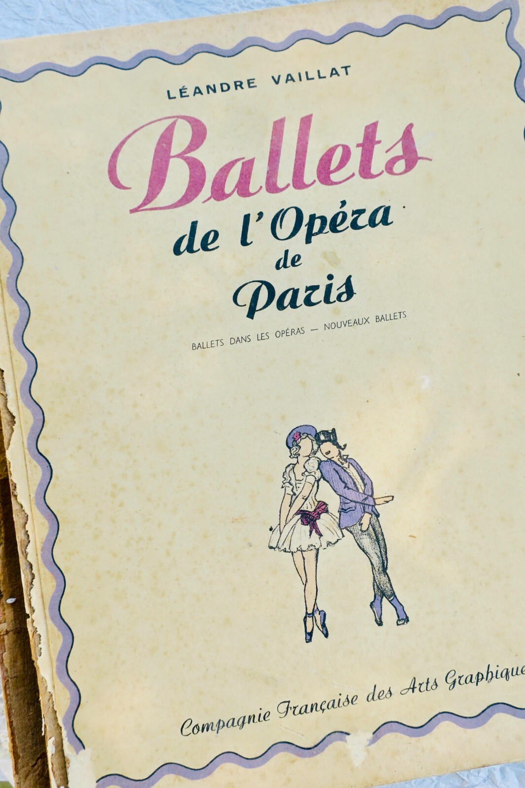 DANSE VAILLAT Ballets de l’Opéra de Paris 1947 - La Librairie Antique