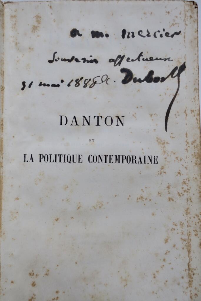 Danton and Political History