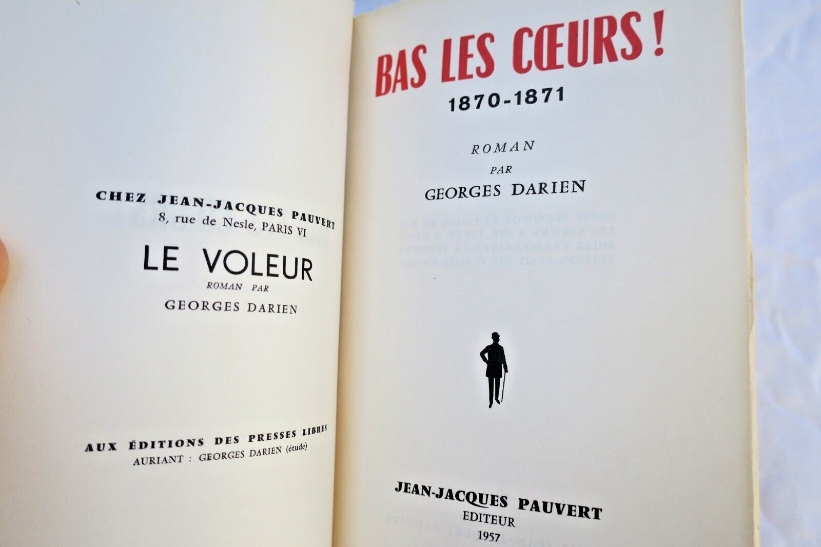Darien Georges Bas Les Coeurs! 1870-1871 – Image 7