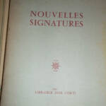 DATHEIL (Raymond) NOUVELLES SIGNATURES. avec envoi de l'auteur