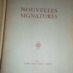 DATHEIL (Raymond) NOUVELLES SIGNATURES. avec envoi de l'auteur