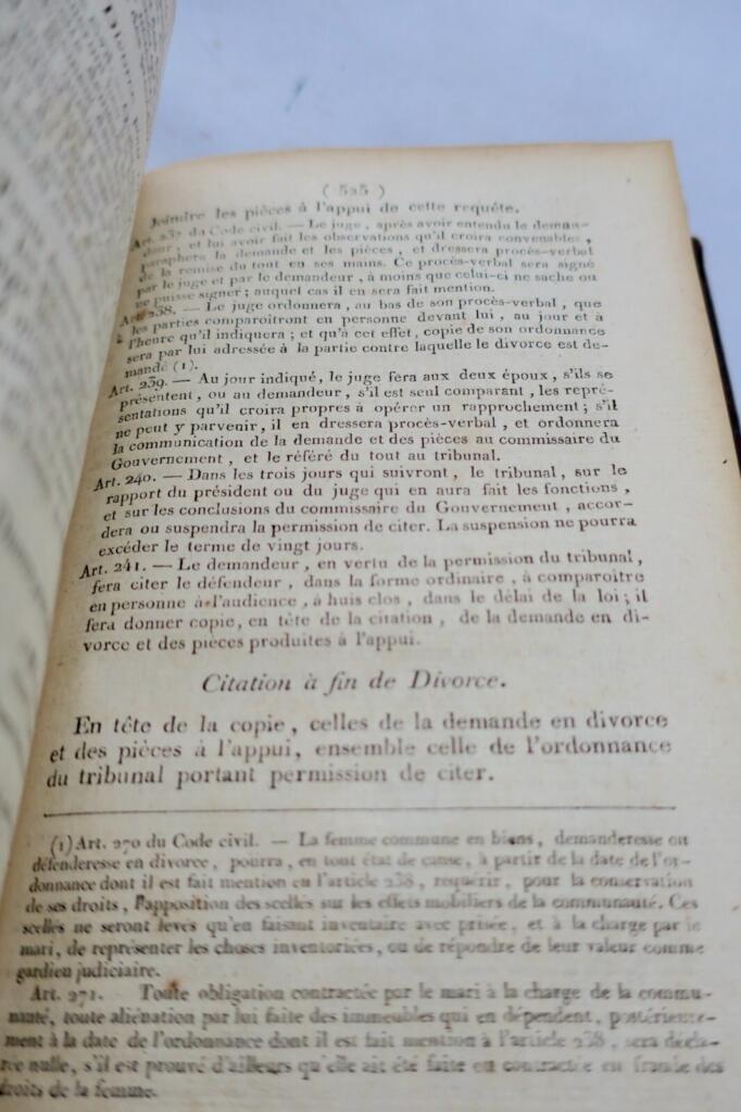 DAUBANTON Formulaire général des actes ministériels DAUBANTON 1807