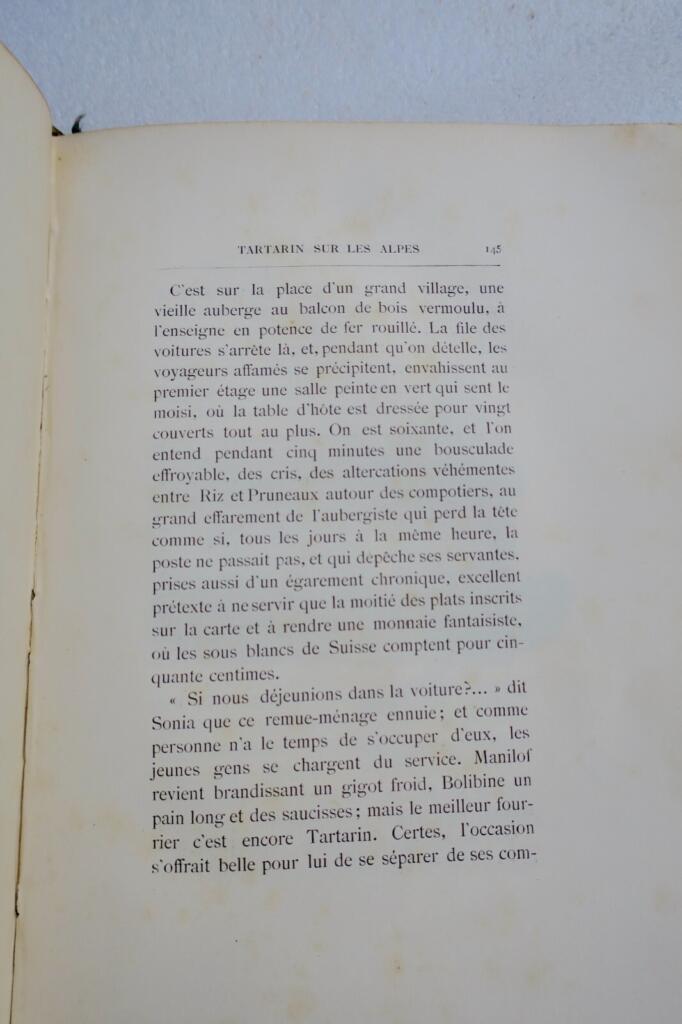 Tartarins Alpenabenteuer aus dem Jahr 1885