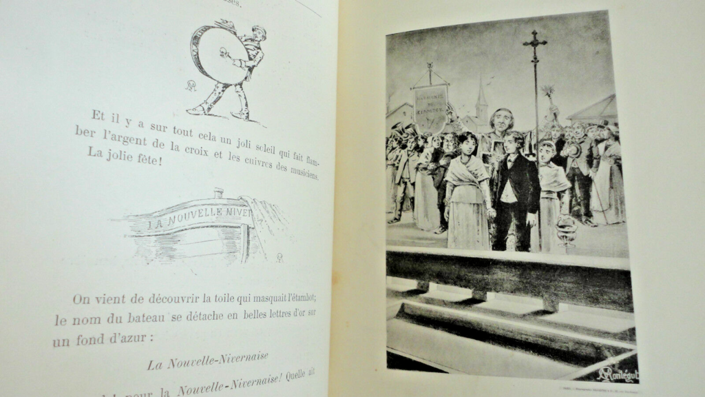 Daudet La Belle Nivernaise Histoire d’un vieux bateau et de son équipage