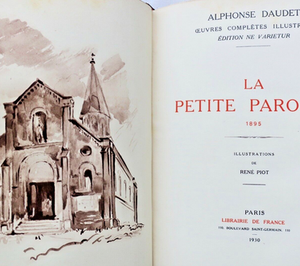 Daudet The Little Parish, Fédor, Pages Of Life, First Lie