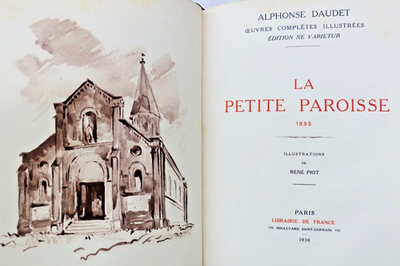 Daudet The Little Parish, Fédor, Pages Of Life, First Lie