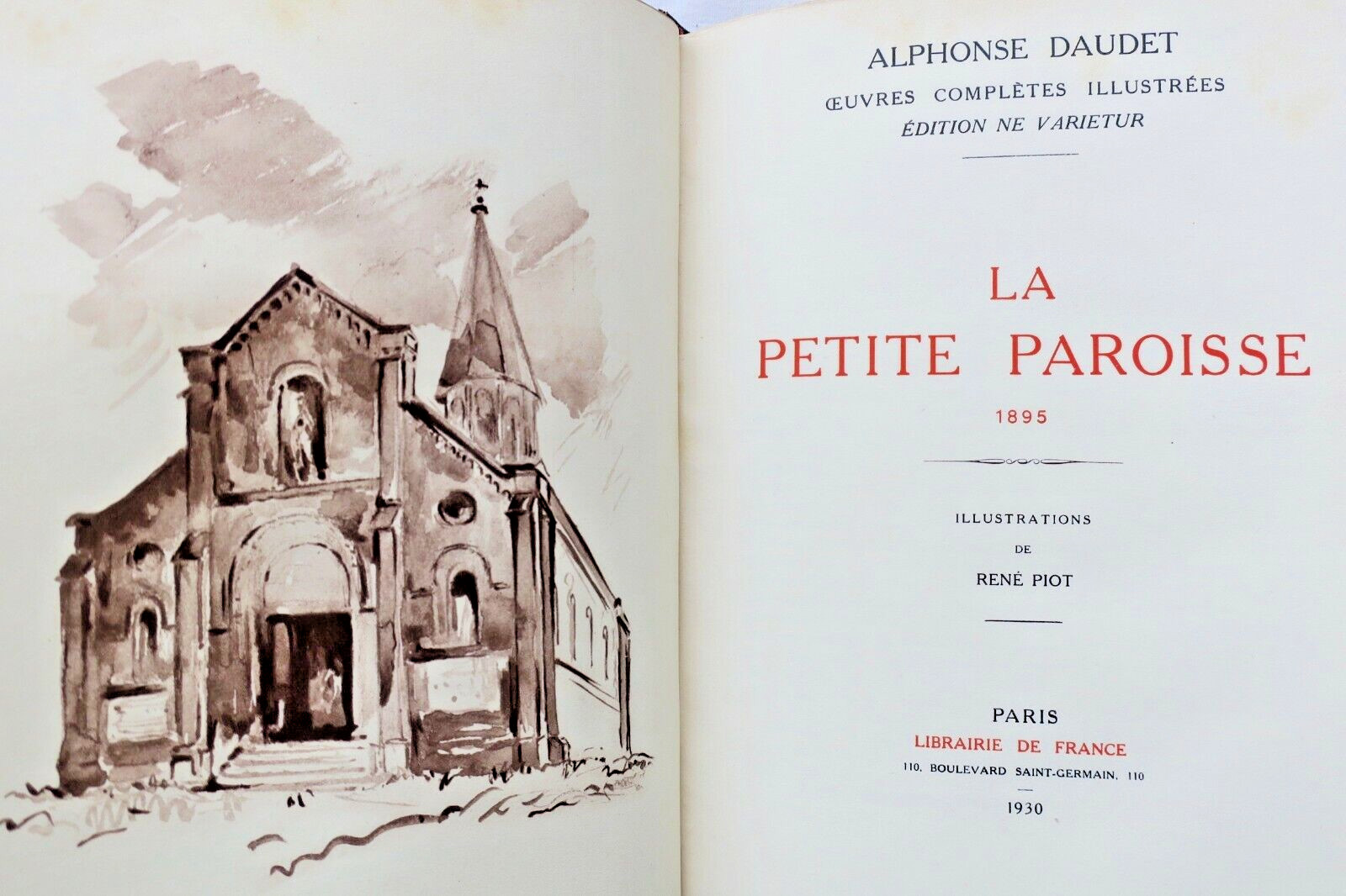 Daudet The Small Parish, Fédor, Pages of Life, First Lie