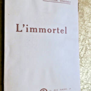 DAUDET L’immortel. 1924