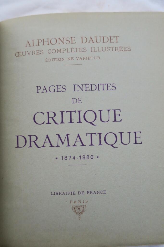 Dramatic Criticism and Theater Reviews