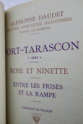DAUDET Port-Tarascon. Dernières aventures de l'illustre Tartarin 1930 – Image 5