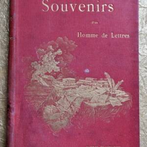 DAUDET Souvenirs d’un Homme de lettres. EO