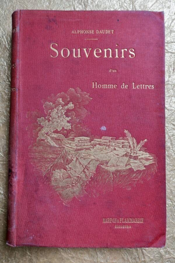 DAUDET Souvenirs d’un Homme de lettres. EO