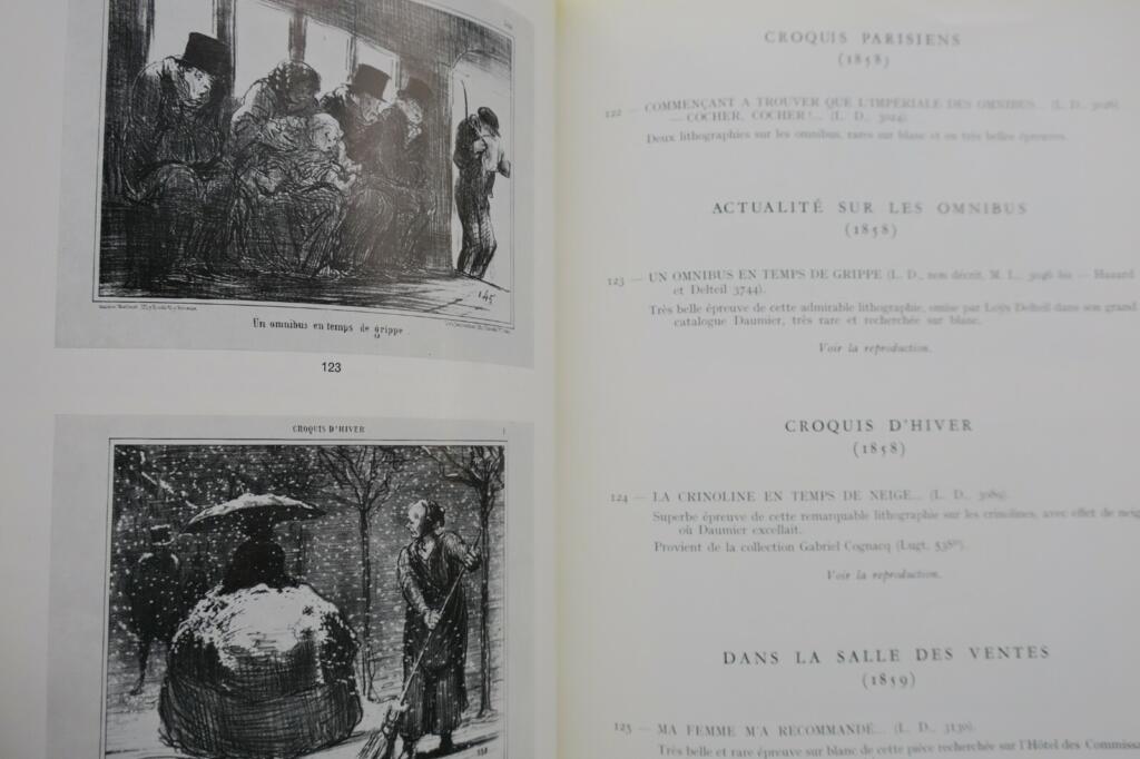 Daumier Catalogue de vente aux enchères 1966-Hotel Drouot