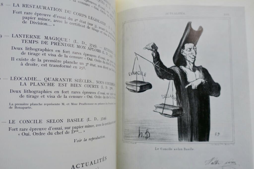 Daumier Catalogue de vente aux enchères 1966-Hotel Drouot