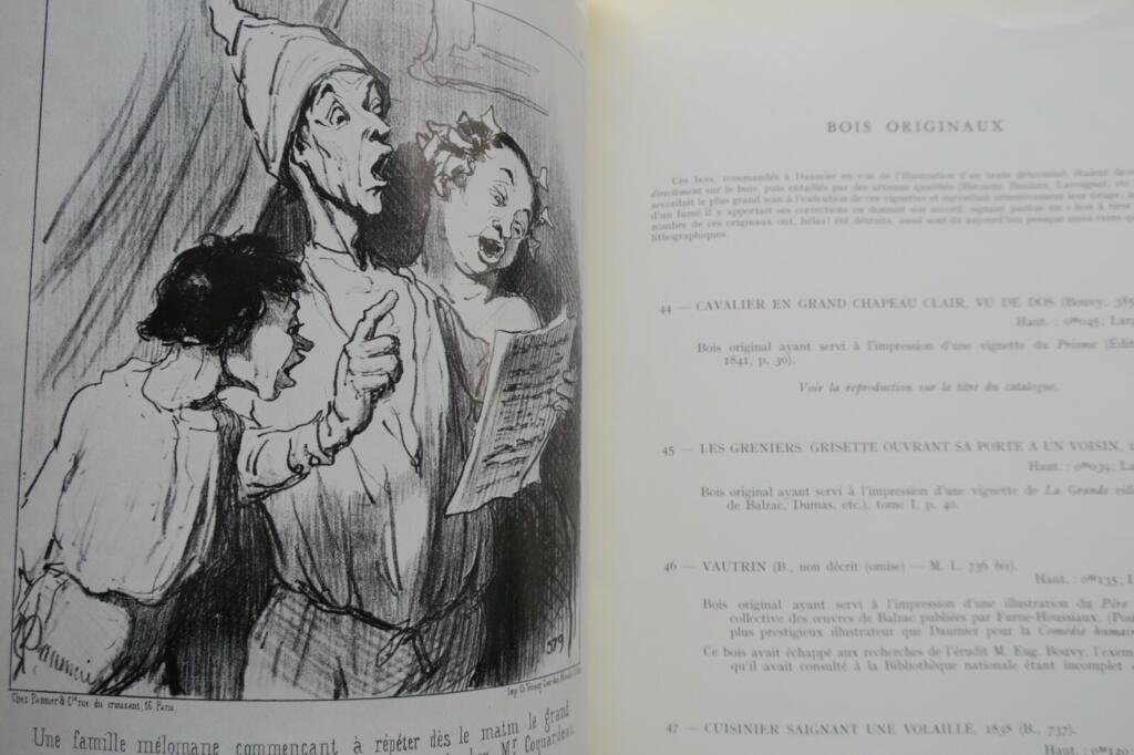 Daumier Catalogue de vente aux enchères 1966-Hotel Drouot