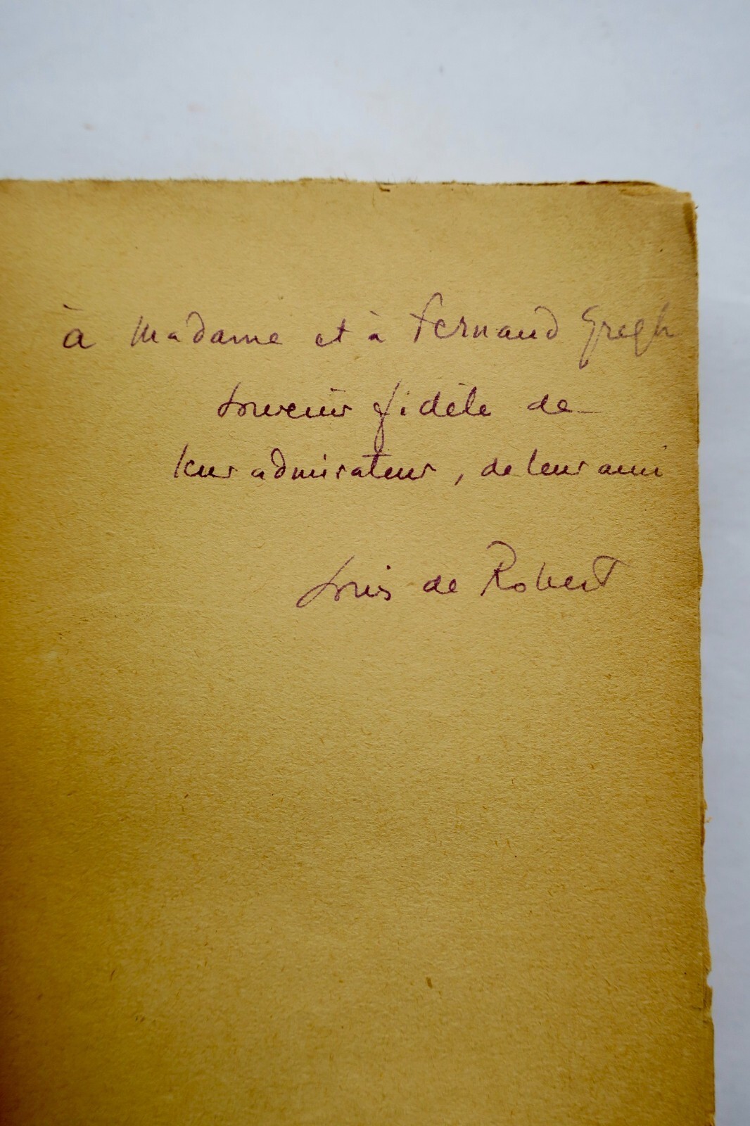 隐士的言辞 - 献呈本<span class="lla-card-orig-wrap"><span class="lla-card-orig">❦ DE ROBERT LOUIS PAROLES D’UN SOLITAIRE + dédicace</span></span> - La Librairie Antique