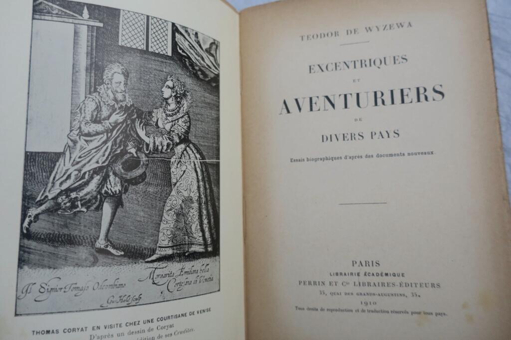 Exzentrische Charaktere und Abenteurer verschiedener Länder