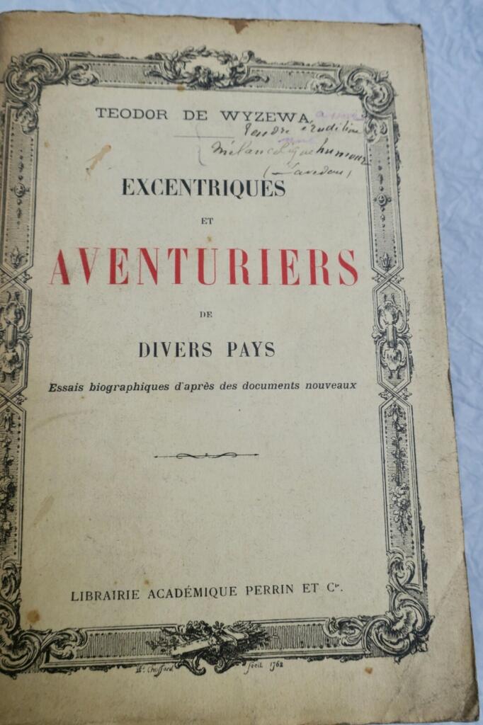 Exzentrische Charaktere und Abenteurer verschiedener Länder