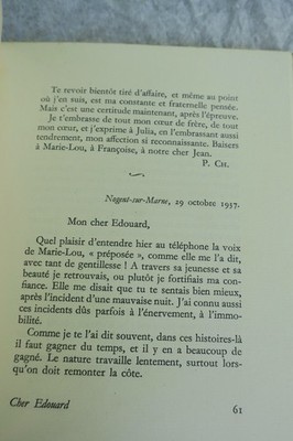 Tribute to Edouard - First Edition with Dedication