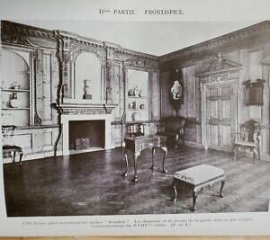 DECOR INTERIEUR ET MEUBLES DE LA MAISON ANGLAISE. 1660-1800.