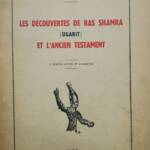 découvertes de Ras Shamra (Ugarit) et l'Ancien Testament