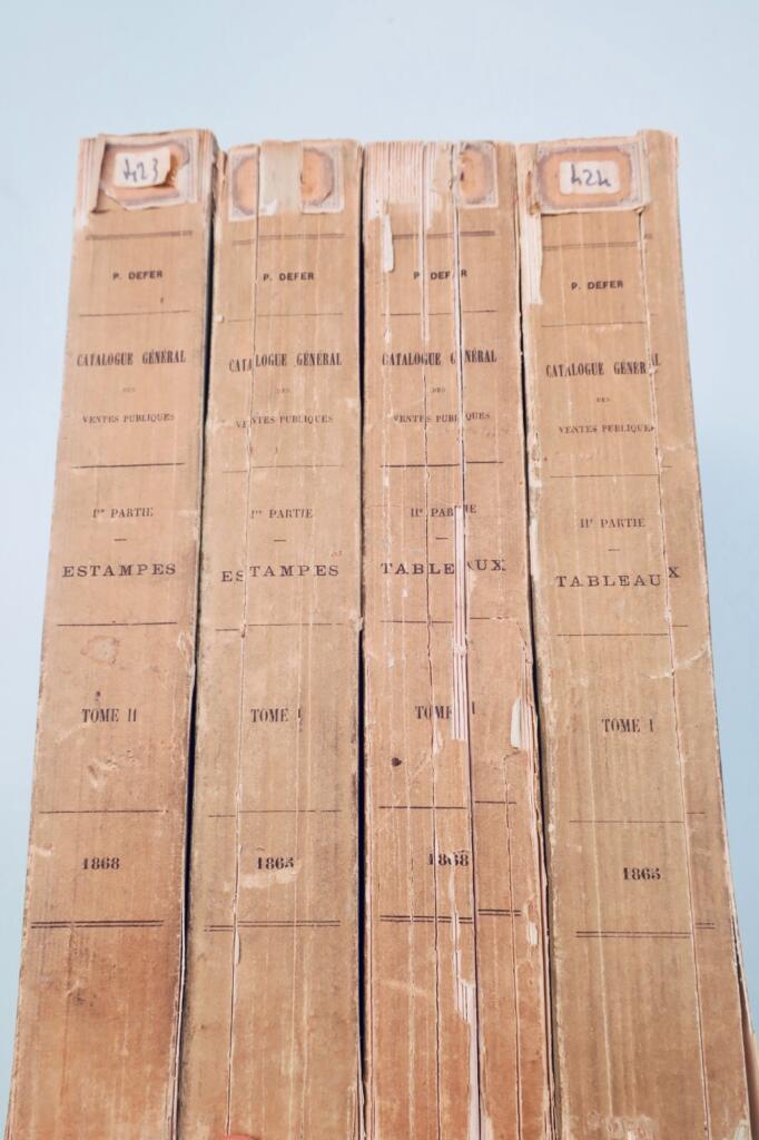Comprehensive public auction catalog
