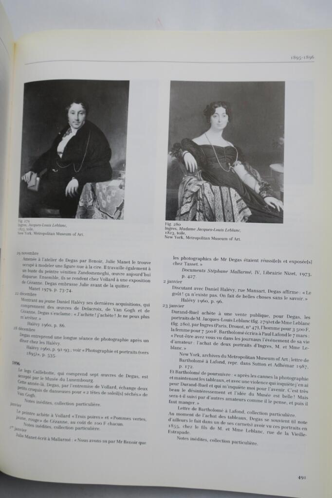 Exhibition catalog showcasing DEGAS
