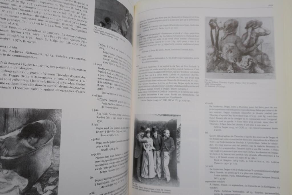 Exhibition catalog showcasing DEGAS
