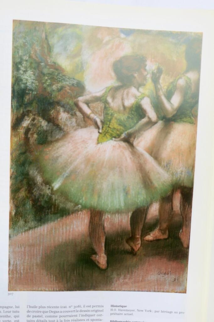 Exhibition catalog showcasing DEGAS