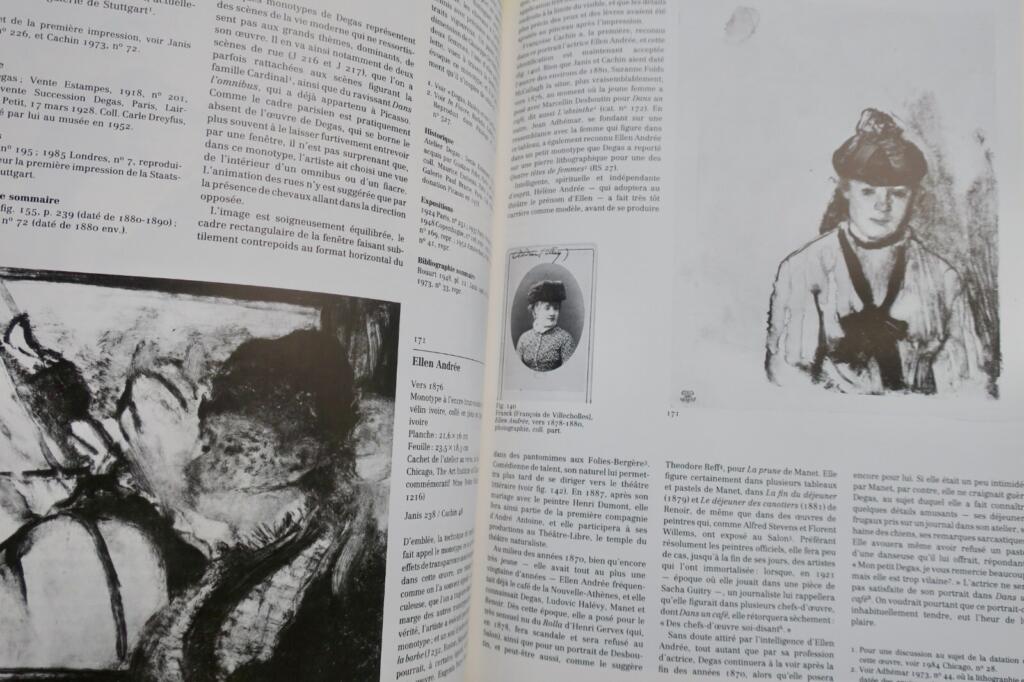 Exhibition catalog showcasing DEGAS