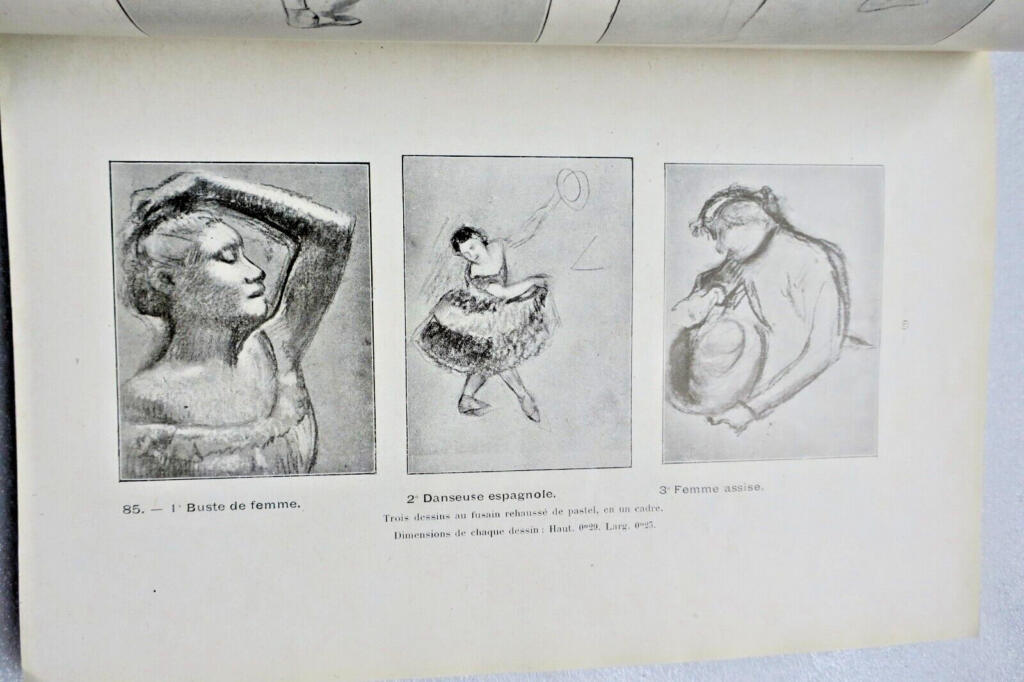 Degas Nachlassversteigerung, 1919