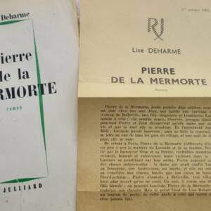 DEHARME Lise Pierre de la Mermorte