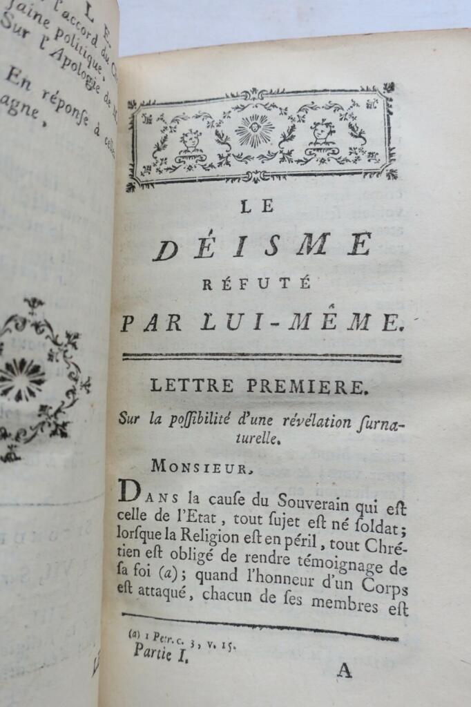 Debate on Deism and Rousseau
