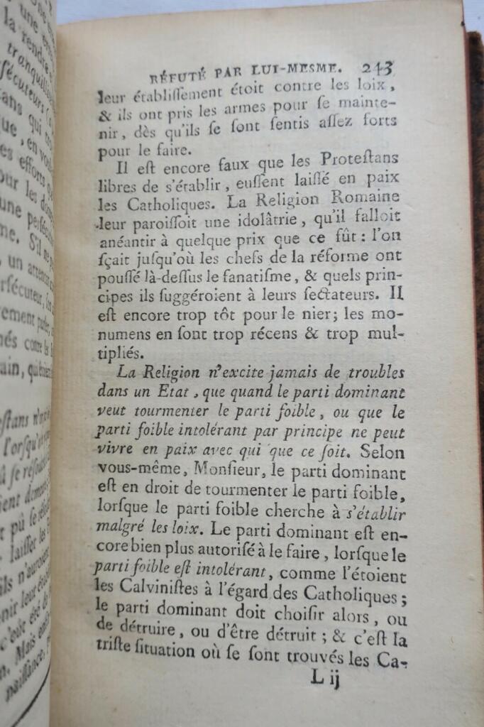 Debate on Deism and Rousseau